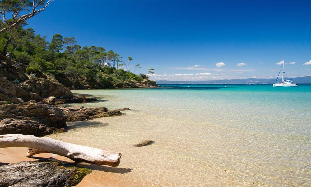 Вилла Maisonnette Climatisee A 35M De La Plage De La Capte Йер Экстерьер фото